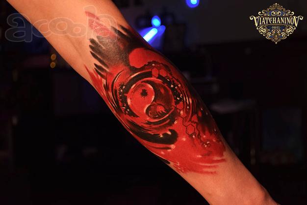 Уникальная татуировка в Night Tattoo Club!